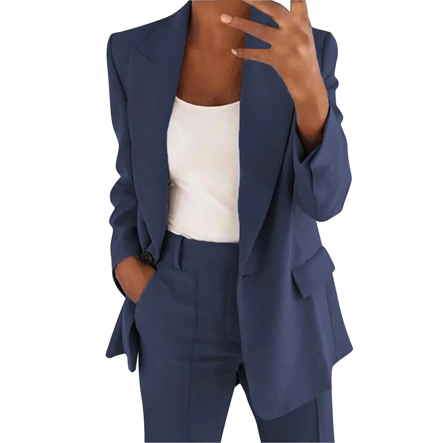 METTA | Effen Damespak met Colbert & Pantalon