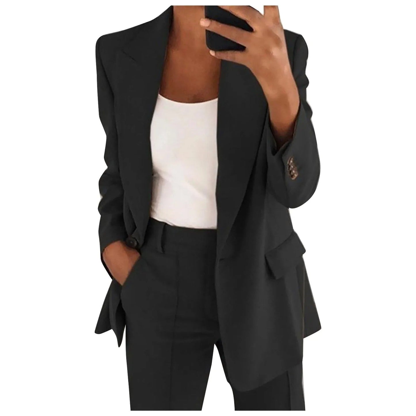 METTA | Effen Damespak met Colbert & Pantalon