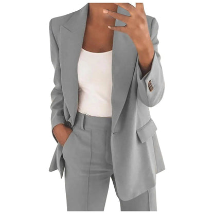 METTA | Effen Damespak met Colbert & Pantalon